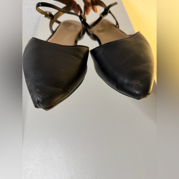 Naturalizer Black Strappy Heels Size 9 (has damage) dirty will clean b4 ship - Picture 5 of 11